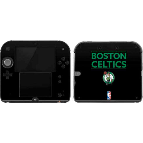 NBA Boston Celtics Standard - Black Nintendo Skins